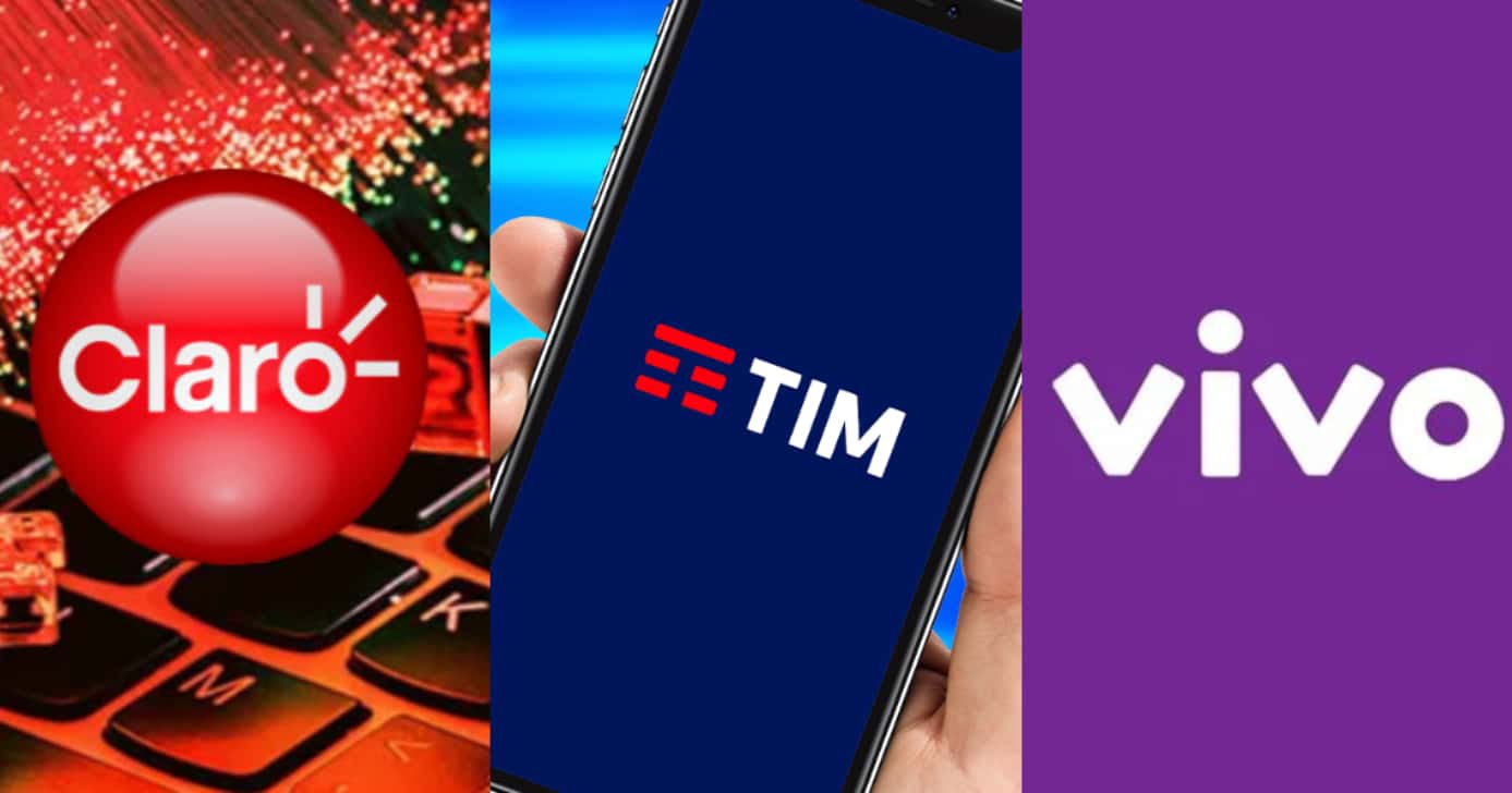 Clientes da Claro, Vivo e Tim (Foto: Divulgação)