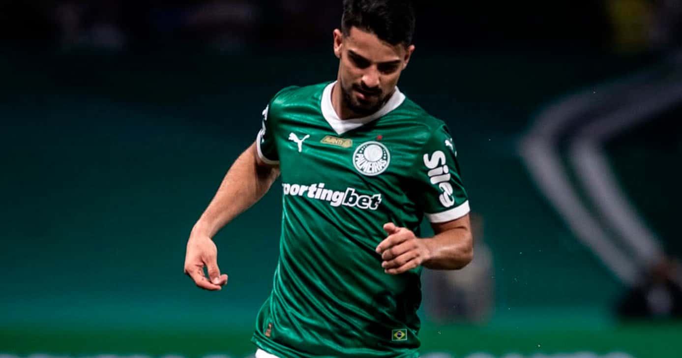 Flaco López no Palmeiras (Foto: Reprodução)