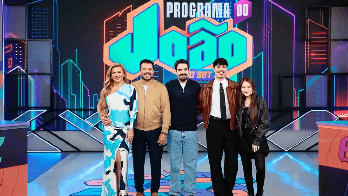 Programa do João, do SBT - Foto: Reprodução / SBT