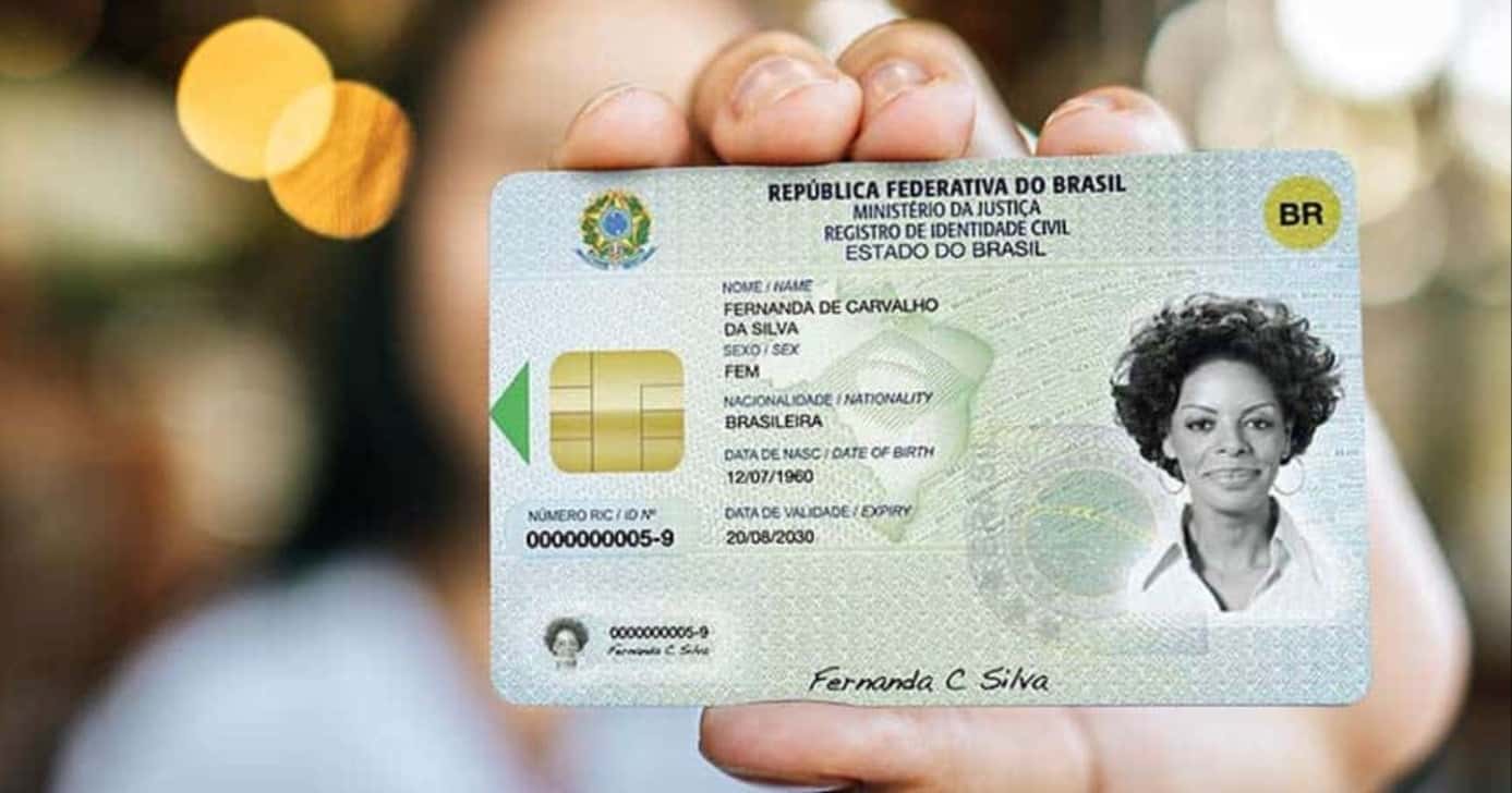 Nova carteira de identidade (Foto: Reprodução/ Internet)