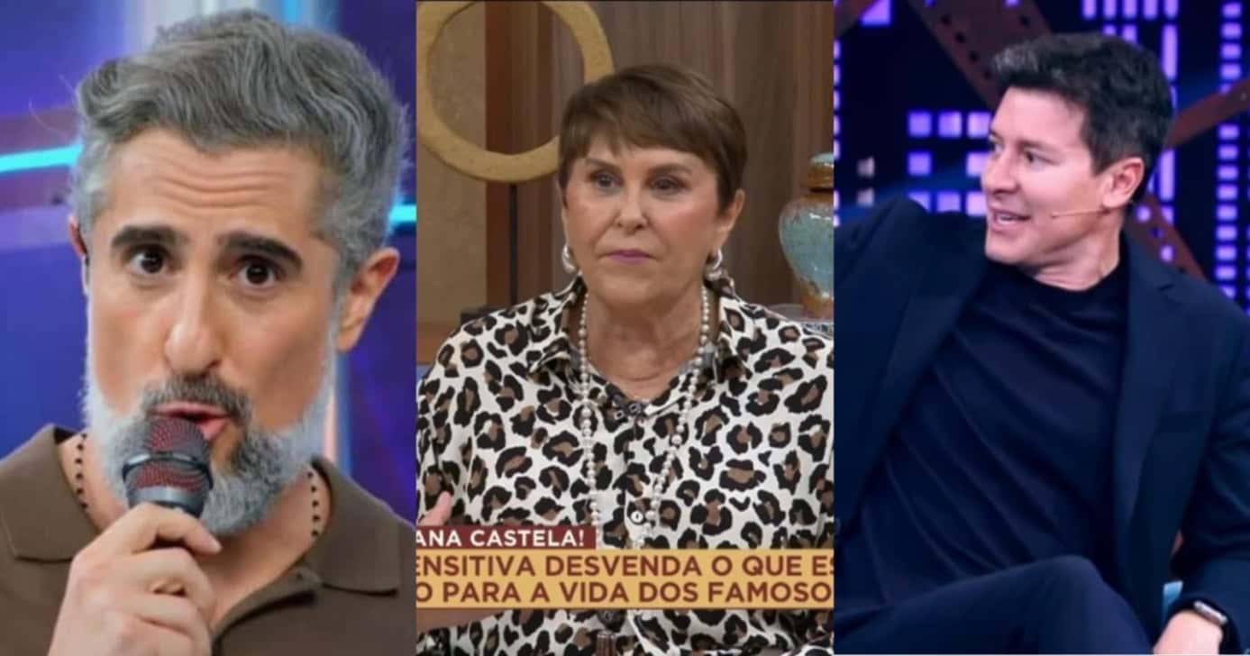 Márcia Sensitiva prevê sobre rasteira de Rodrigo Faro em Marcos Mion - Foto: Montagem