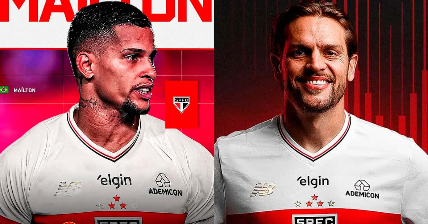 São Paulo - Tolói e Maílton (Foto: Reprodução- Instagram)