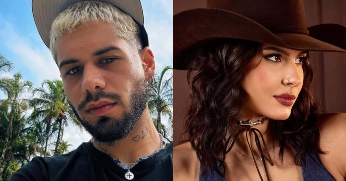 Ana Castela quebra silêncio sobre suposto flagra com Zé Felipe - Foto: Montagem