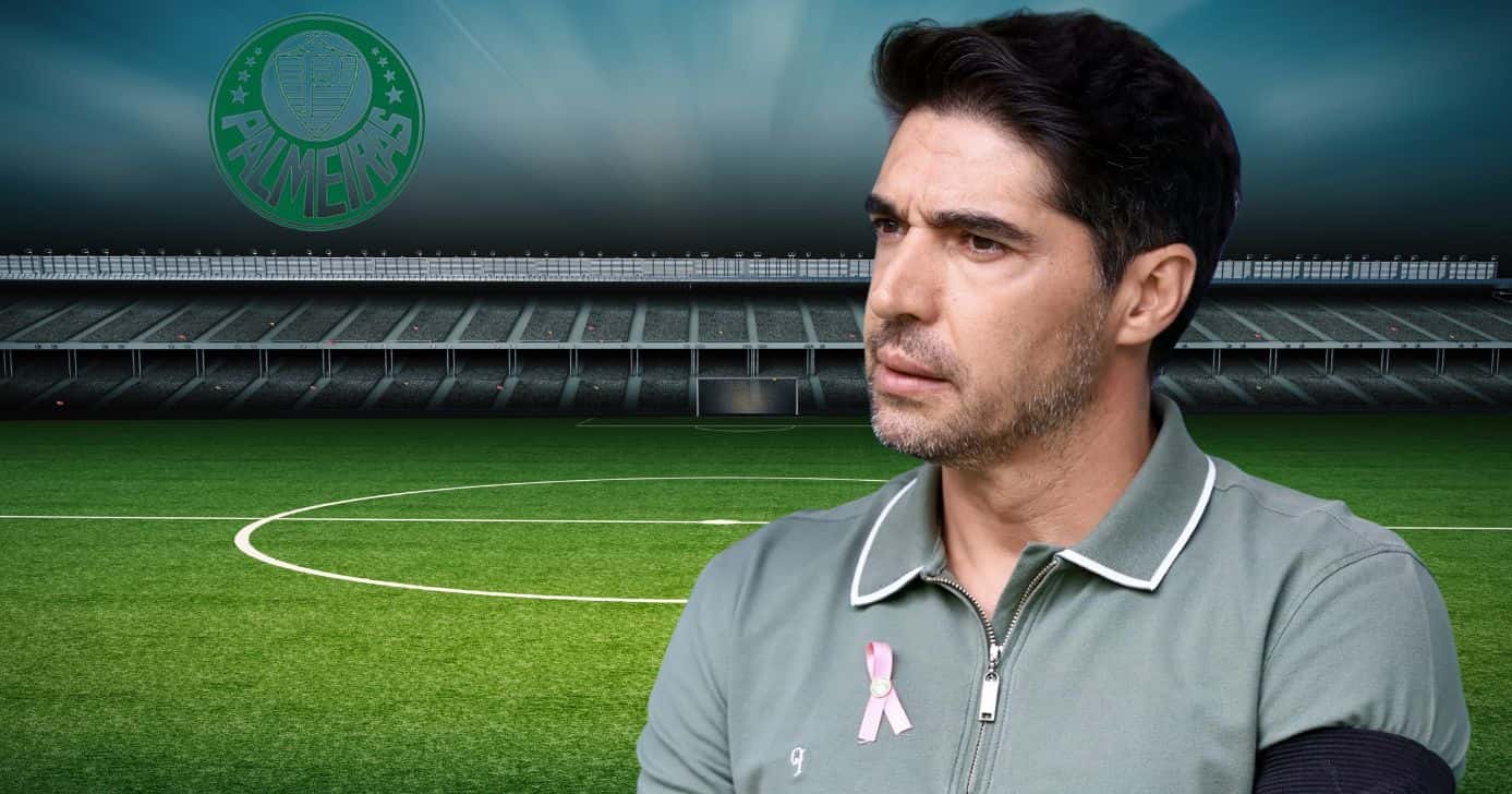 Abel Ferreira é técnico do Palmeiras (Foto: Reprodução / Globo / Montagem TV Foco)