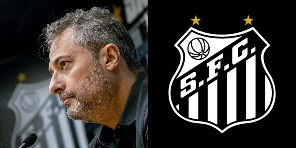 Alexandre Mattos confirmou adeus de reforço no Santos (Reprodução: Raul Baretta)