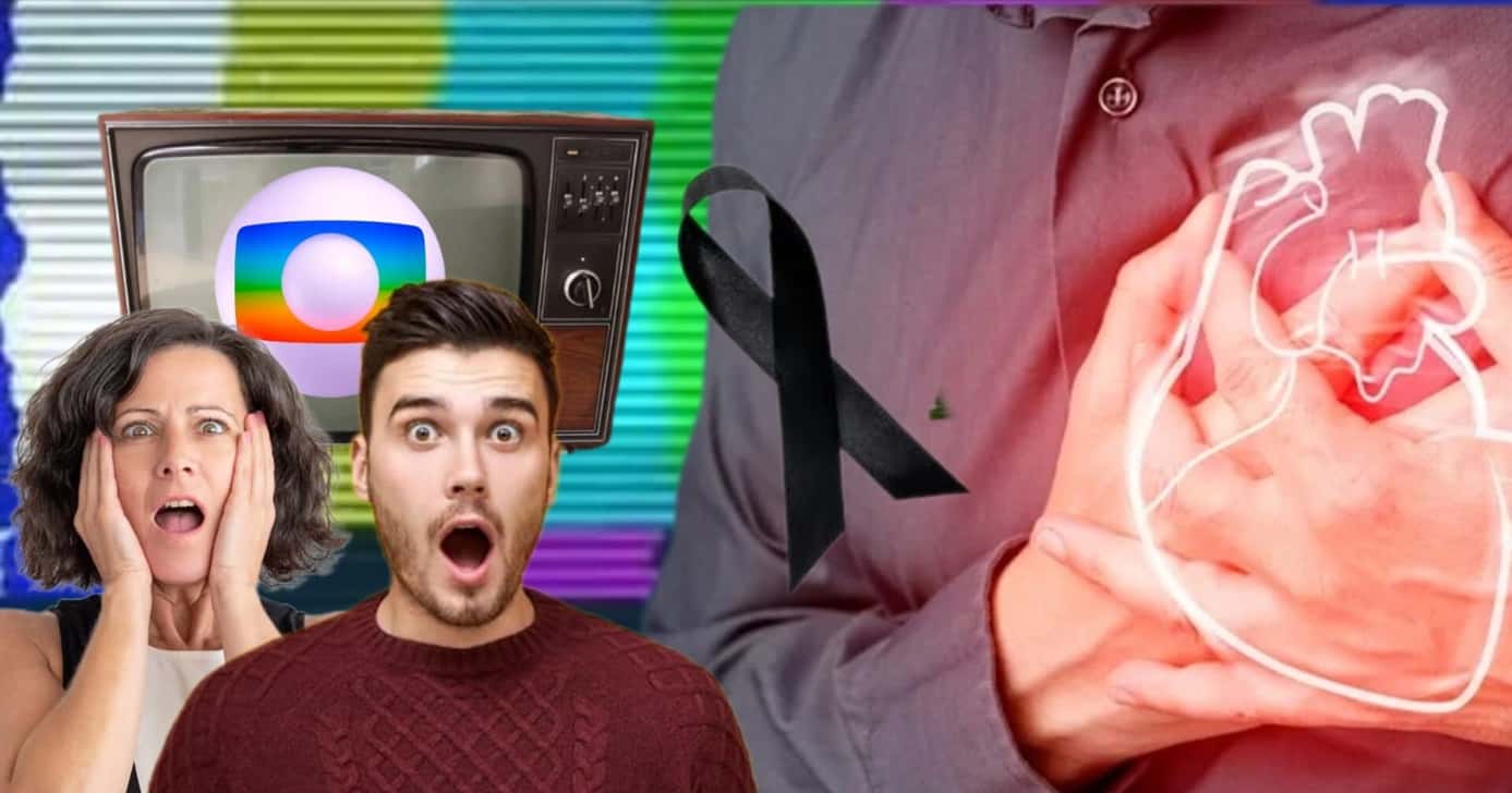 Qual apresentador da Globo sofreu infarto e morreu ao vivo? (Foto: Reprodução/ Freepik/ Montagem TV Foco)