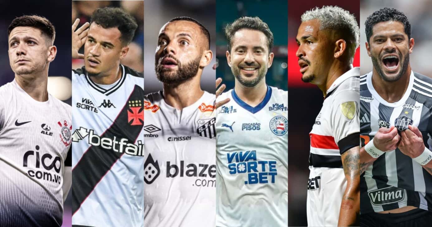 Gigantes se enfrentam pelo Brasileirão neste domingo, 24, Montagem/TV FOCO