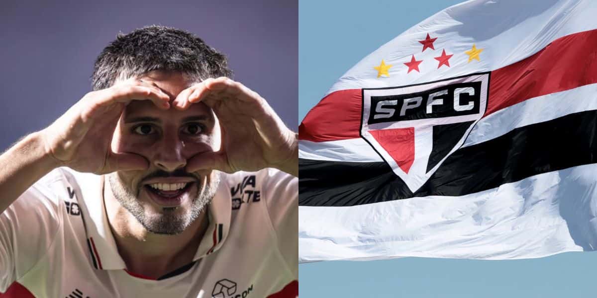 Comunicado sobre retorno de Calleri ao São Paulo (Reprodução: Instagram)