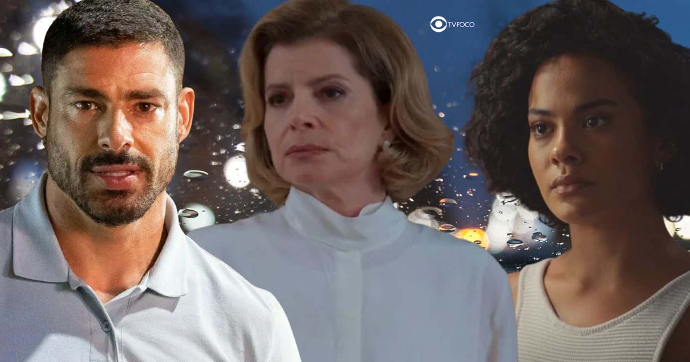 César, Odete e Fátima em Vale Tudo (Foto: Reprodução / Globo / Montagem TV Foco)