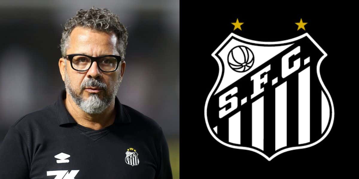 Cléber Xavier comemora retorno triunfal de R$18M ao Santos (Reprodução: GUILHERME DIONíZIO)