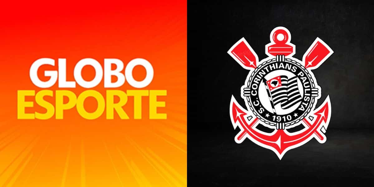 Globo Esporte comunica craque fora do Corinthians (Reprodução: Montagem TV Foco)