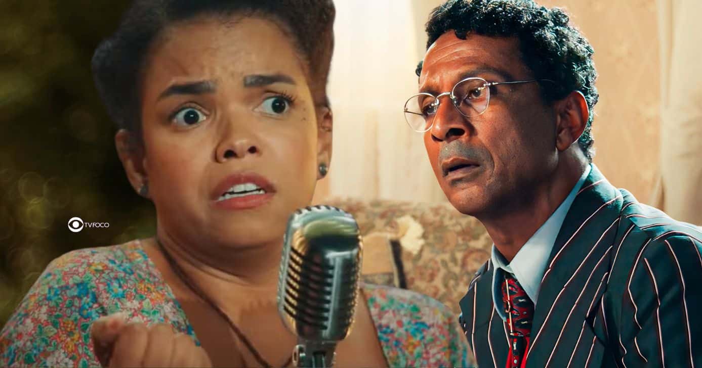 Dita e Asdrúbal em Êta Mundo Melhor! (Foto: Reprodução / Globo / Montagem TV Foco)