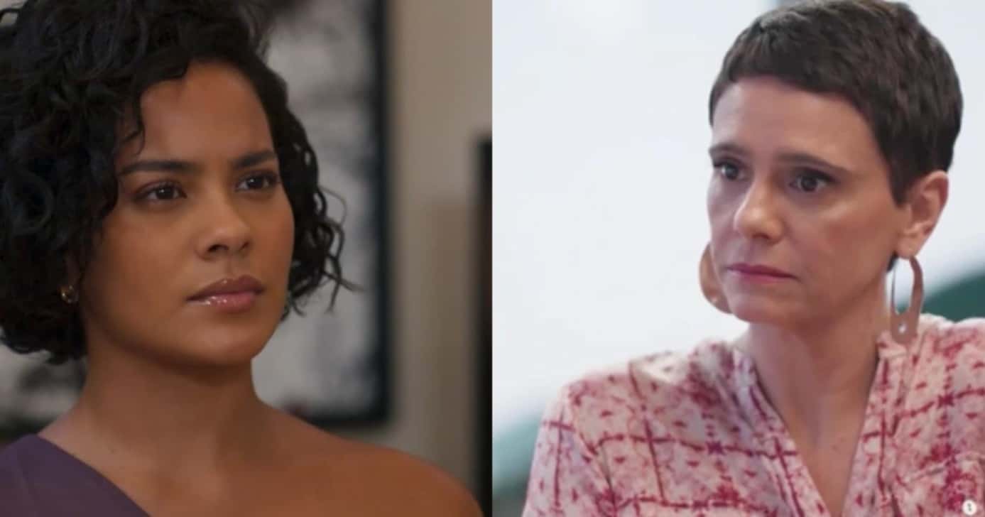 Fátima apunhala Celina pelas costas em Vale Tudo - Montagem/TV FOCO