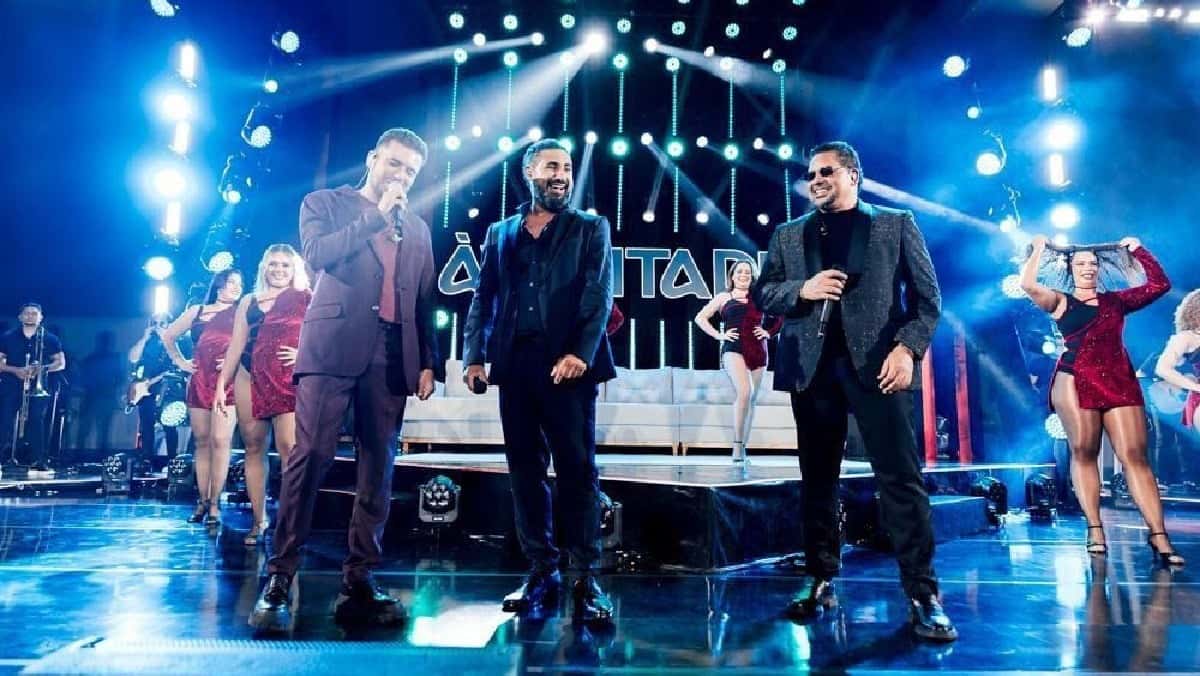 Luan Estilizado, Raí Saia Rodada e Zezo lançam EP 2 do DVD “À Vontade” (Foto: Divulgação)
