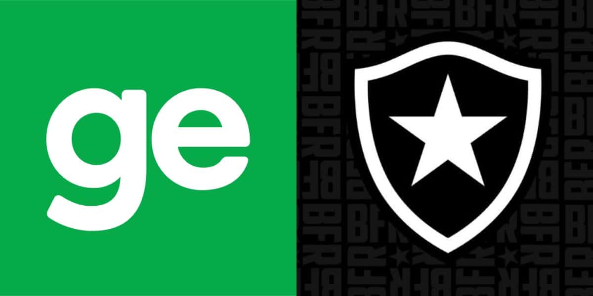 Globo Esporte comunica sobre decisão de craque do Botafogo (Reprodução: Montagem TV Foco)