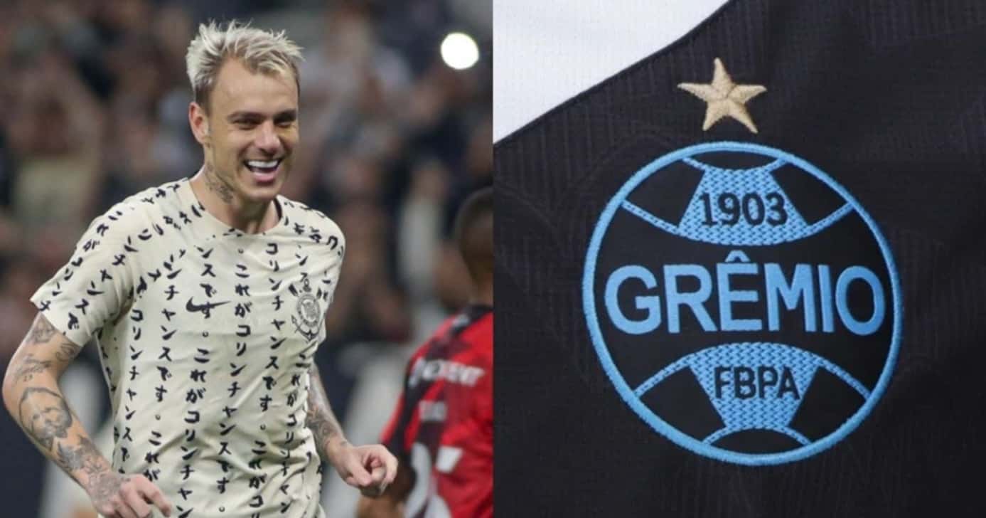 Grêmio arma contratação de Róger Guedes - Foto: Montagem/Portal Gremista