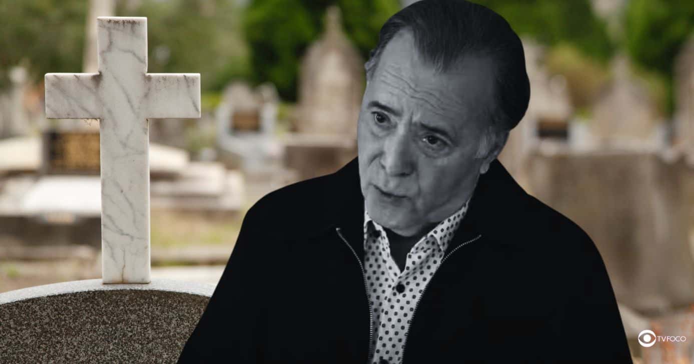 Ilustração de morte de Abel em Dona de Mim (Foto: Reprodução / Globo / Montagem TV Foco)