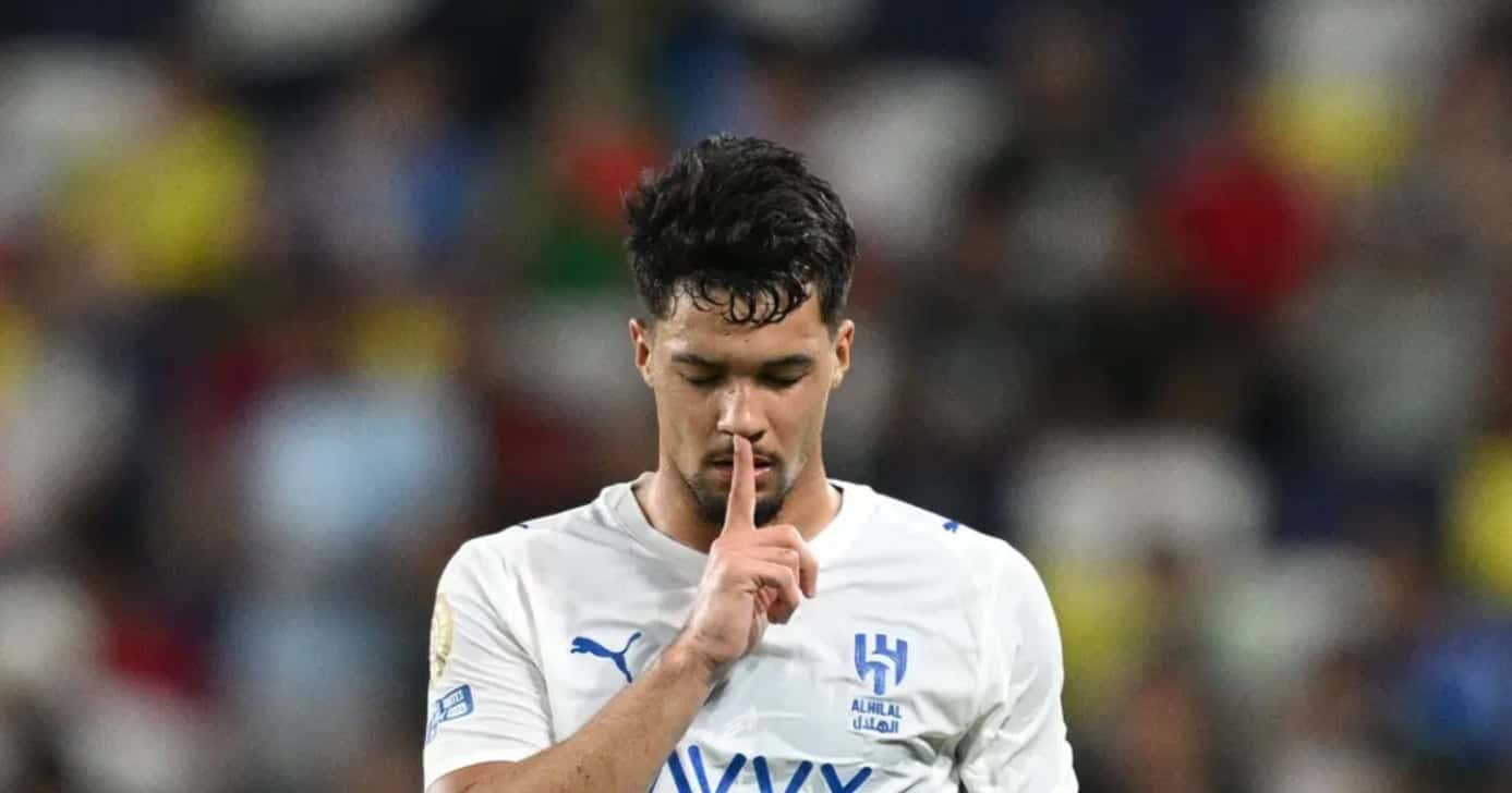 Marcos Leonardo tem contrato com o Al-Hilal até 2029 (Foto: Federico Parra/AFP)