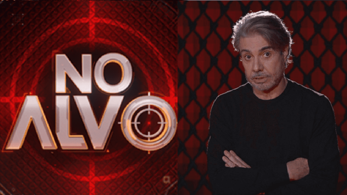 João Kleber no programa “No Alvo” (Foto: Divulgação/SBT)