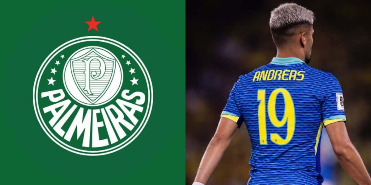 Andreas Pereira comunica sobre chegada ao Palmeiras (Reprodução: Instagram)
