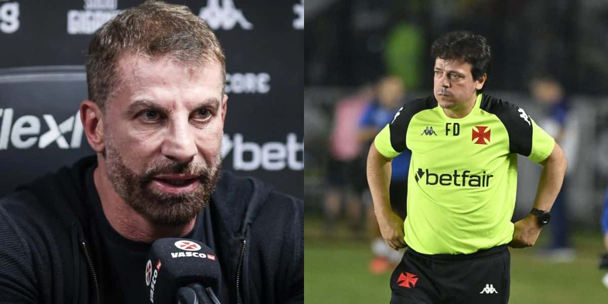 Pedrinho e Diniz cientes sobre futuros reforços no Vasco (Reprodução: Dikran Sahagian)