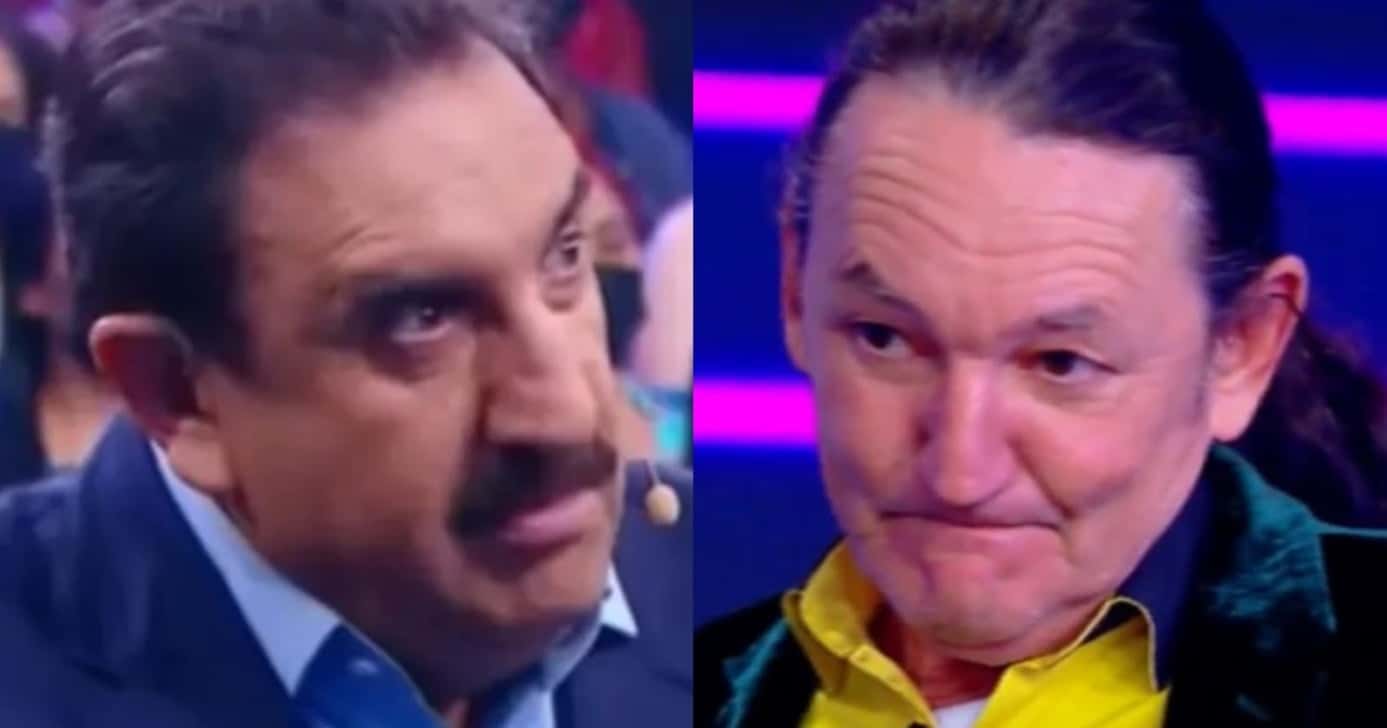 Ratinho joga Marquito no chão ao vivo, quebra mesa e surpreende público (Foto: Reprodução/ SBT/ Montagem)