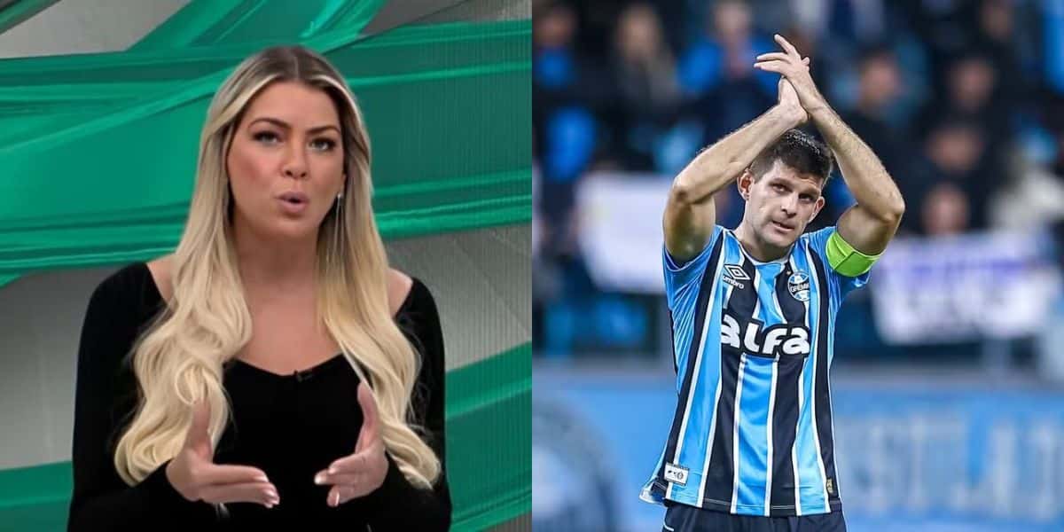 Renata Fan comunica Kannemann fora do Grêmio hoje (Reprodução: Lucas Uebel)