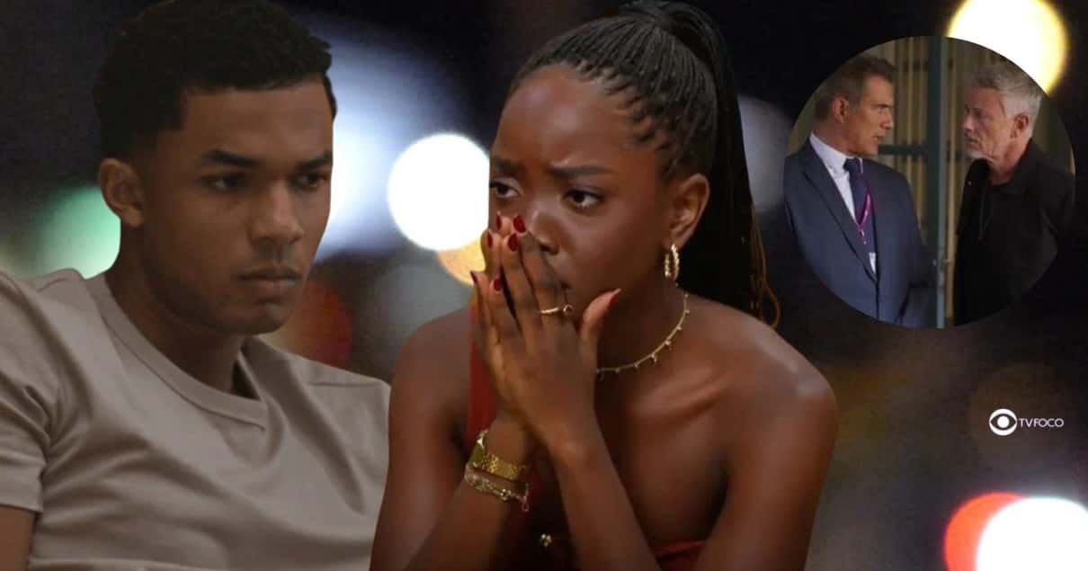 Samuel, Leo, Ricardo e Jaques em Dona de Mim (Foto: Reprodução / Globo / Montagem TV Foco)