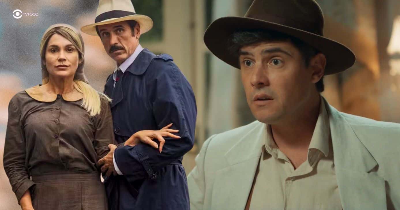 Sandra, Ernesto e Candinho em Êta Mundo Melhor! (Foto: Reprodução / Globo / Montagem TV Foco)