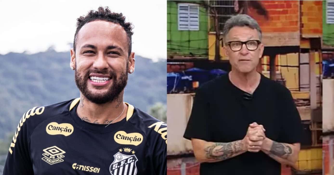 Neto e Neymar - Montagem / TV FOCO