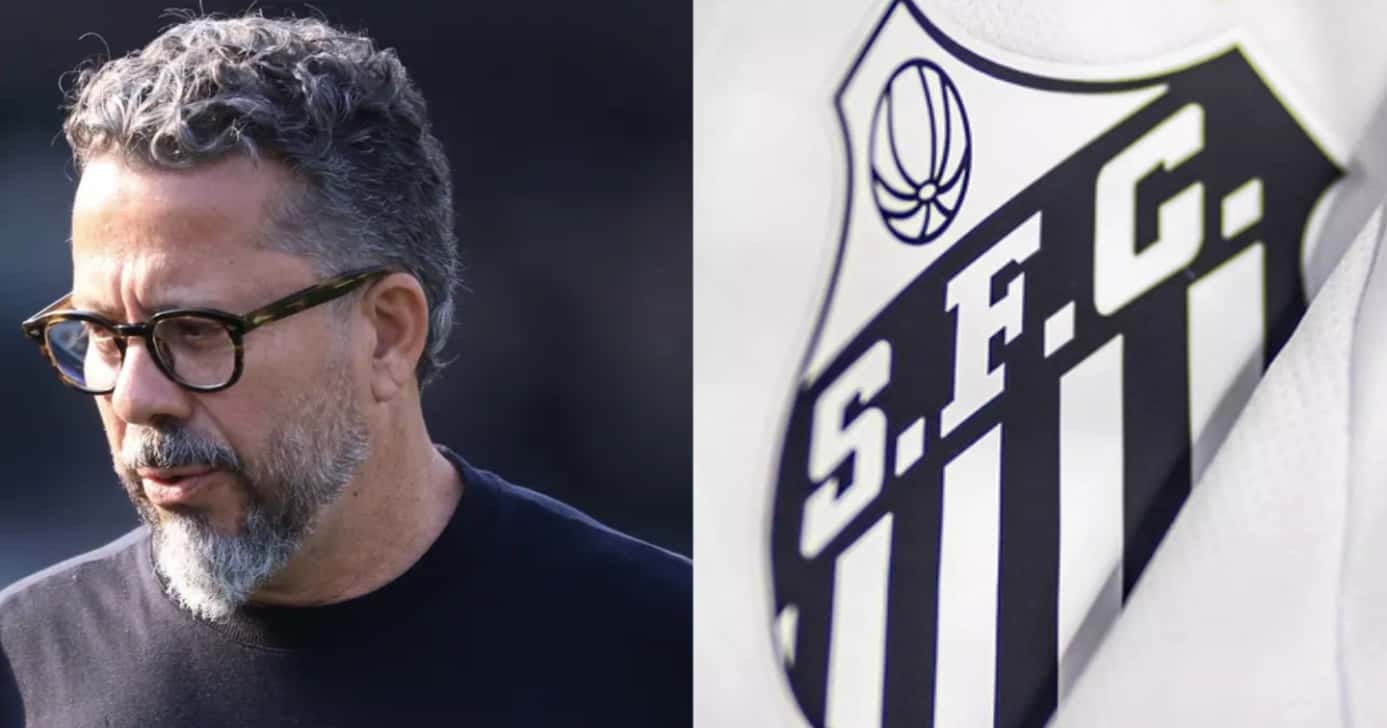 Após demissão de Cléber, saída de craque é exigida no Santos - Montagem/TV FOCO