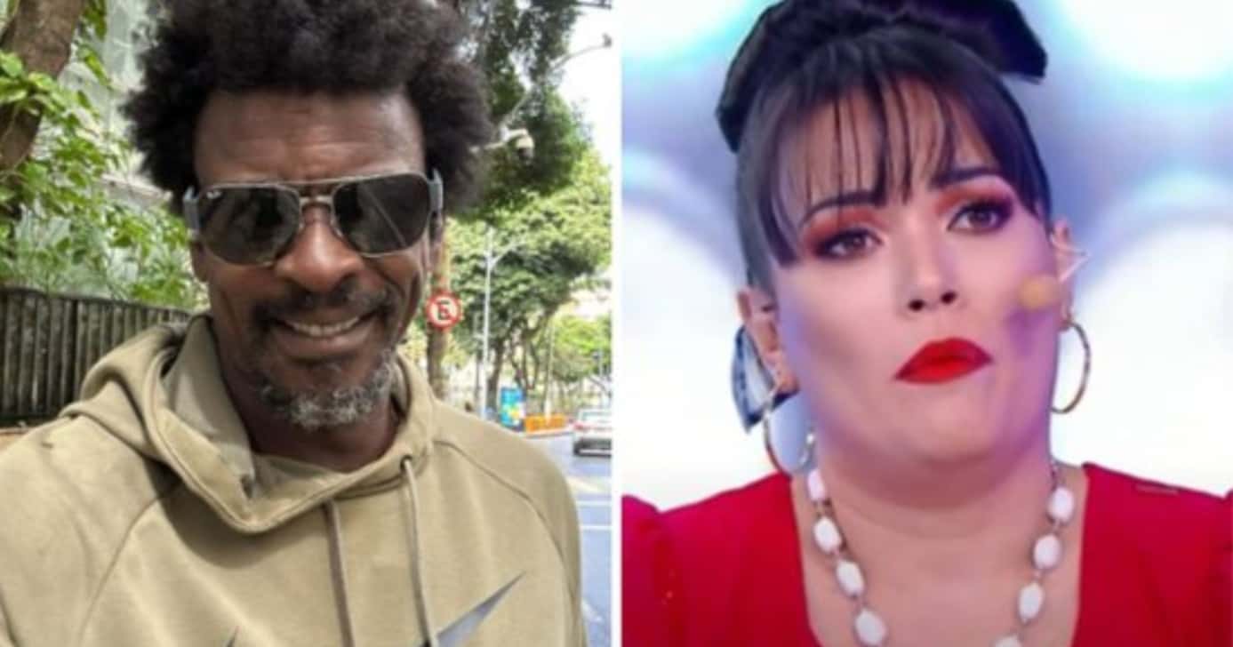 Seu Jorge e Milene Pavorô tiveram discussão em aeroporto (Foto: Reprodução/ Internet)