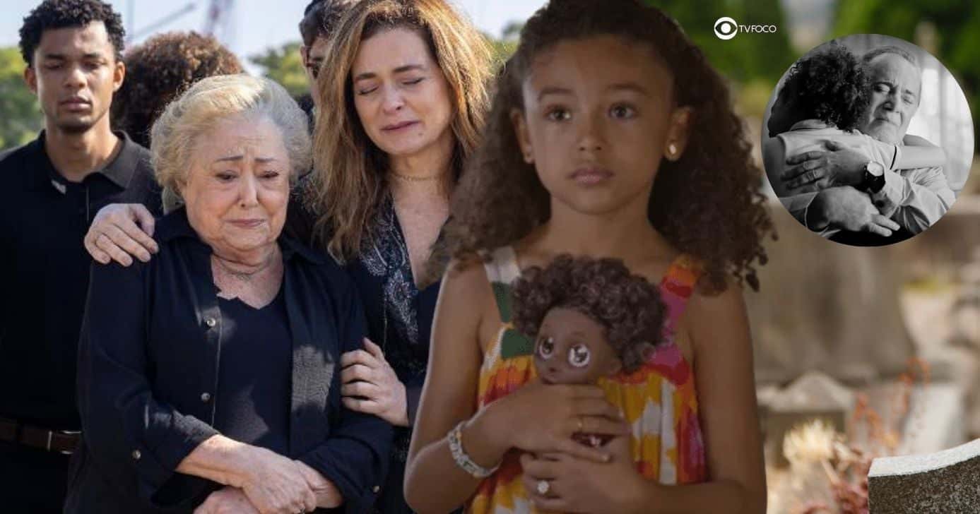 Samuel, Rosa, Filipa, Sofia e Abel em Dona de Mim (Foto: Reprodução / Globo / Montagem TV Foco)