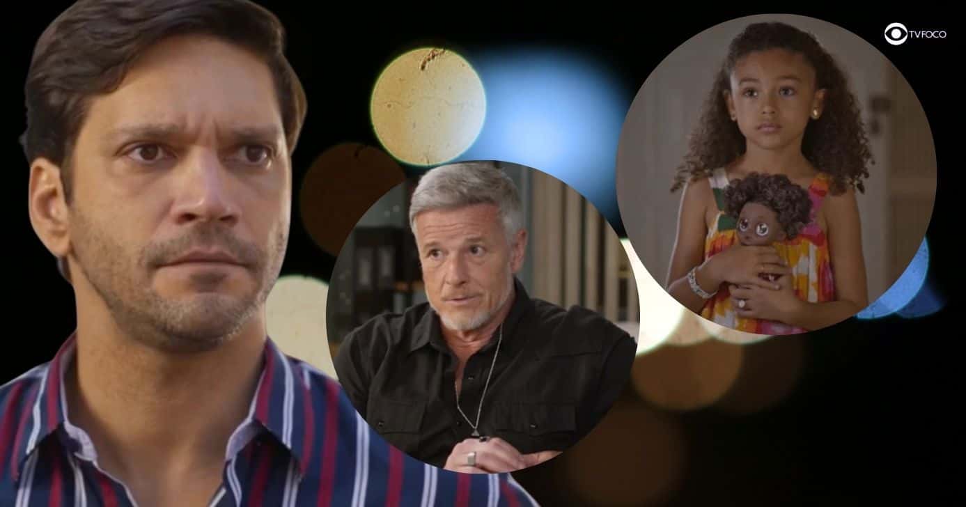 Vanderson, Jaques e Sofia em Dona de Mim (Foto: Reprodução / Globo / Montagem TV Foco)