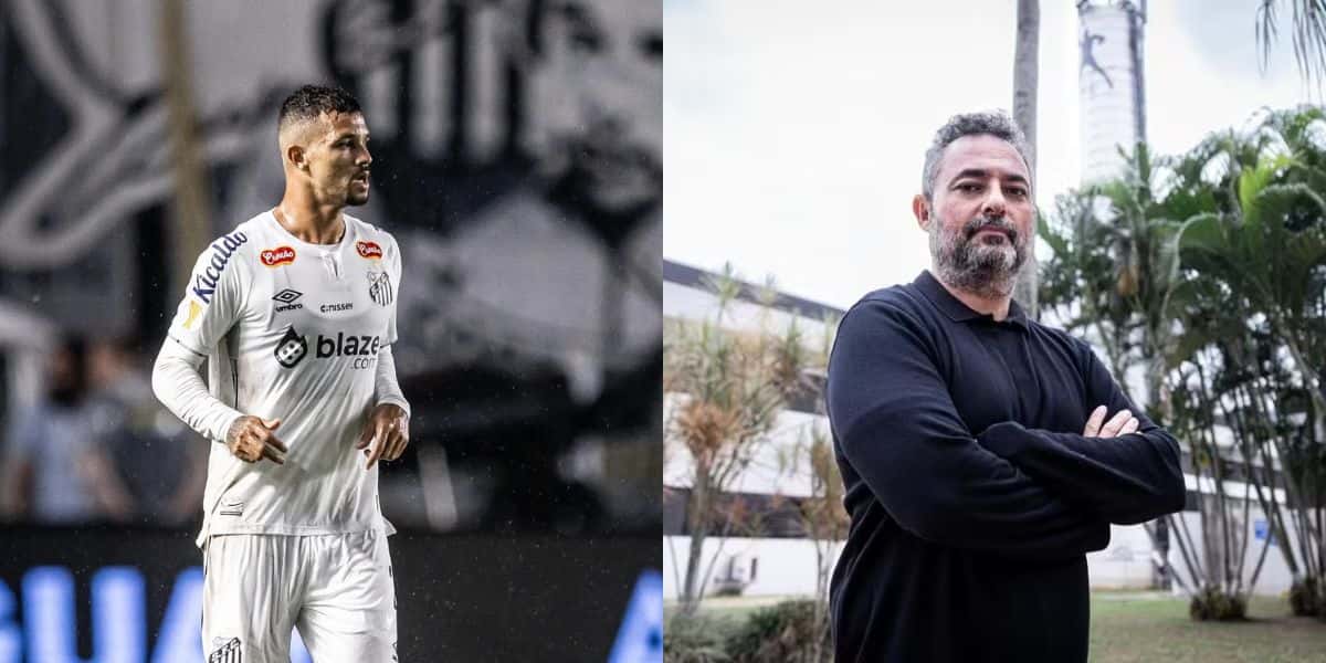 Alexandre Mattos busca substituto de Zé Ivaldo no Santos (Reprodução: Raul Baretta)