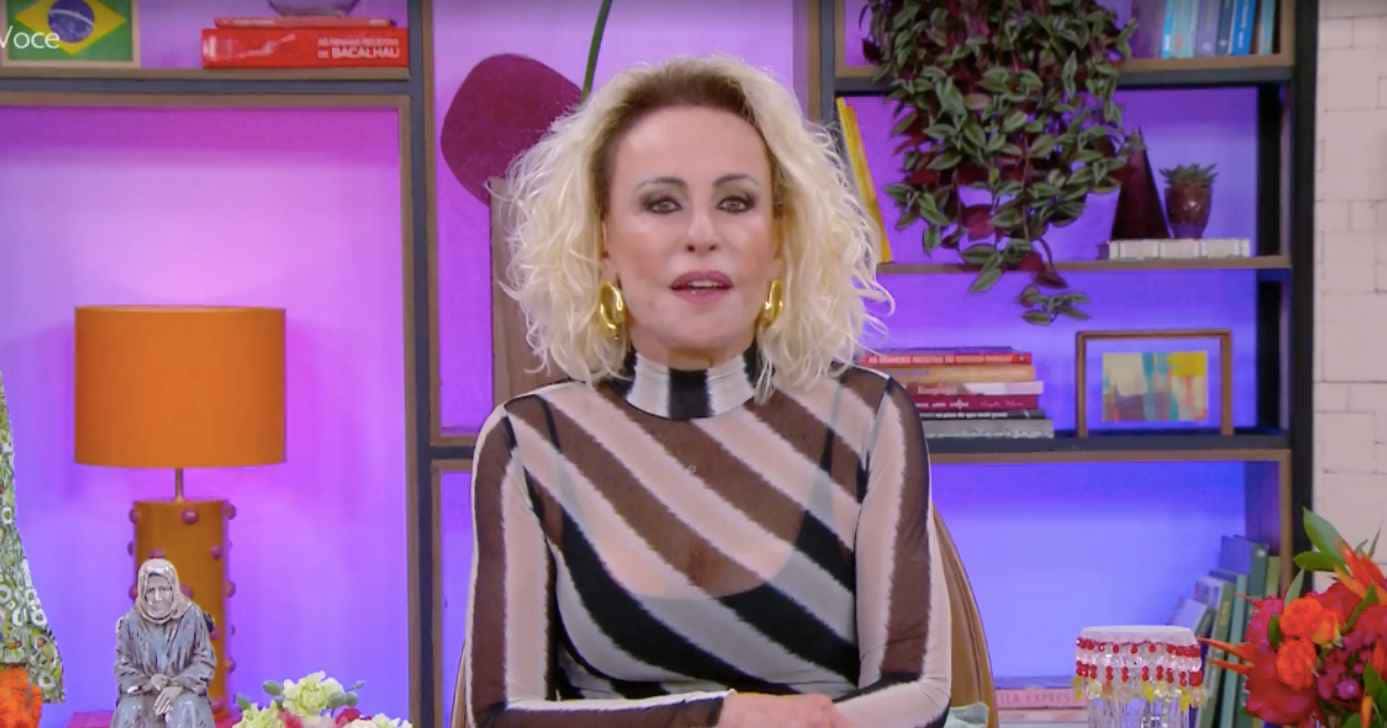 Ana Maria no Mais Você (Foto: Reprodução / Globo)