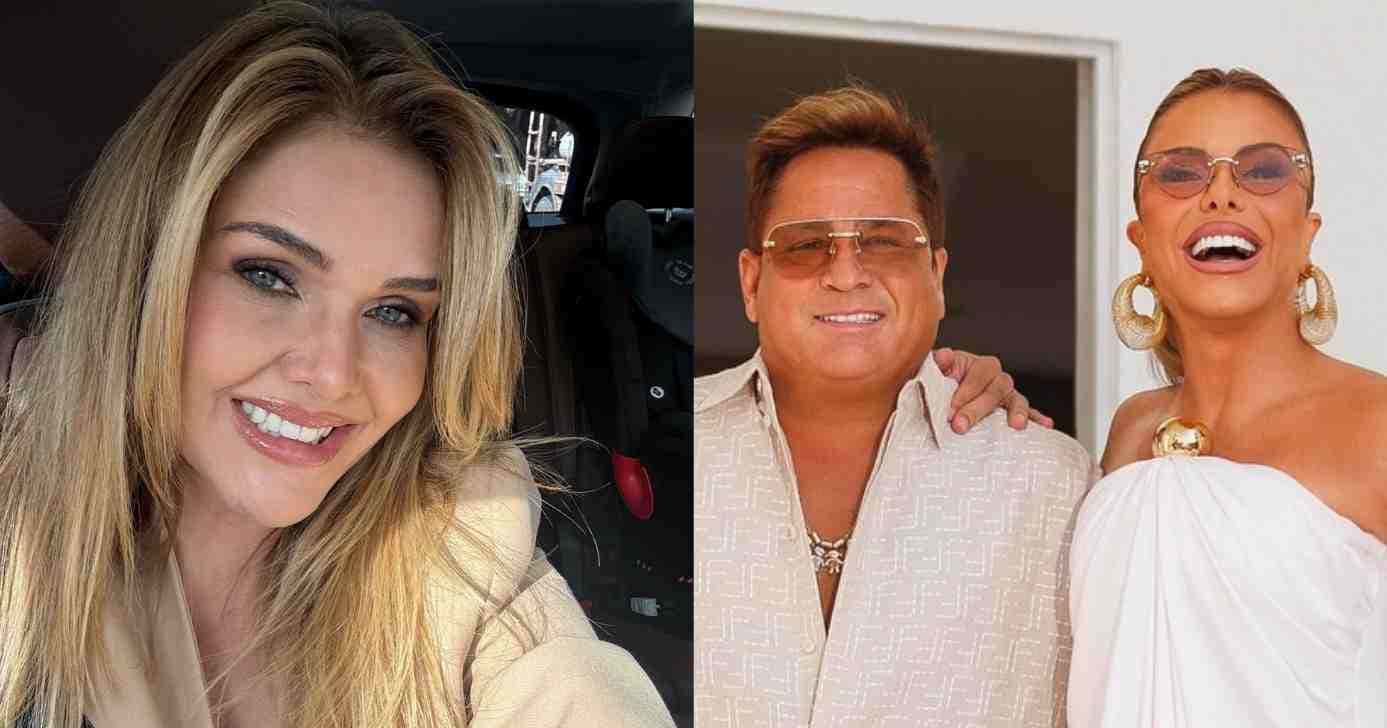 Andrea Mota, Leonardo e Poliana Rocha (Fotos: Reproduções / Instagram)