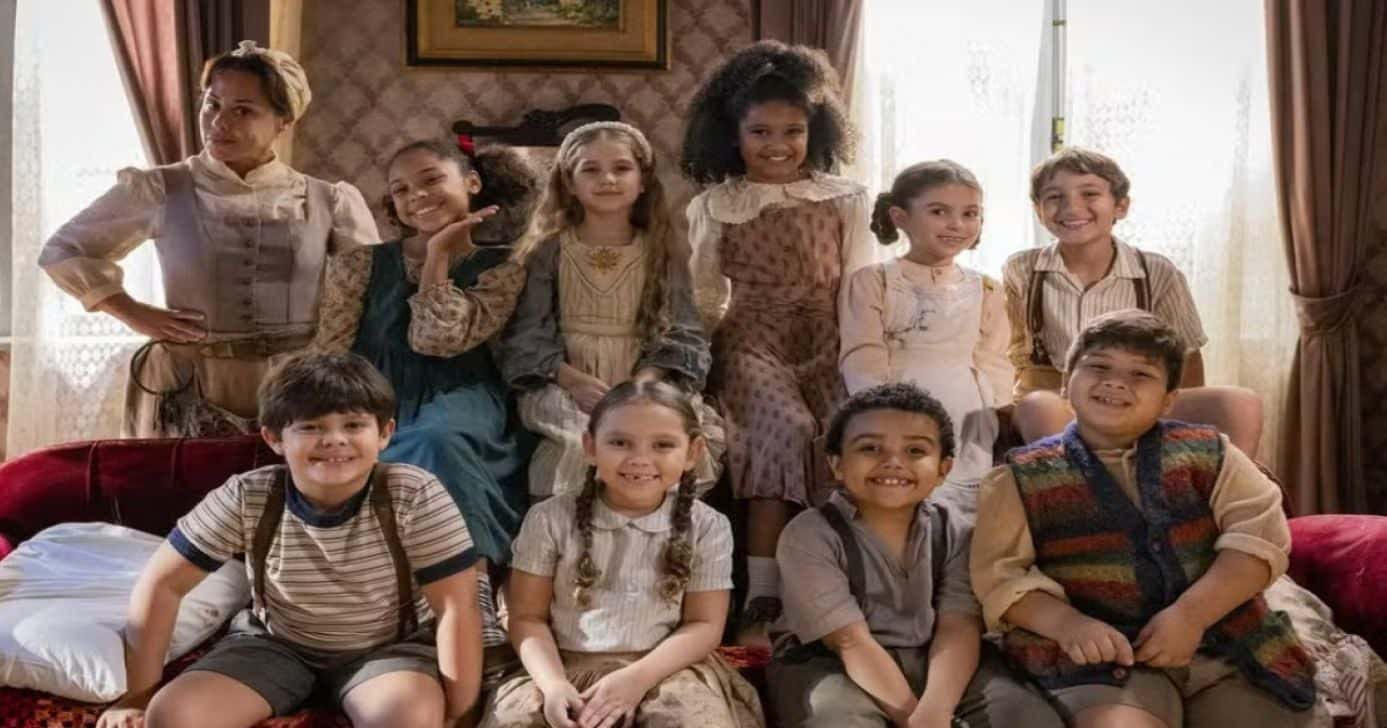 Atores mirins de Êta Mundo Melhor! (Foto: Divulgação / Globo)