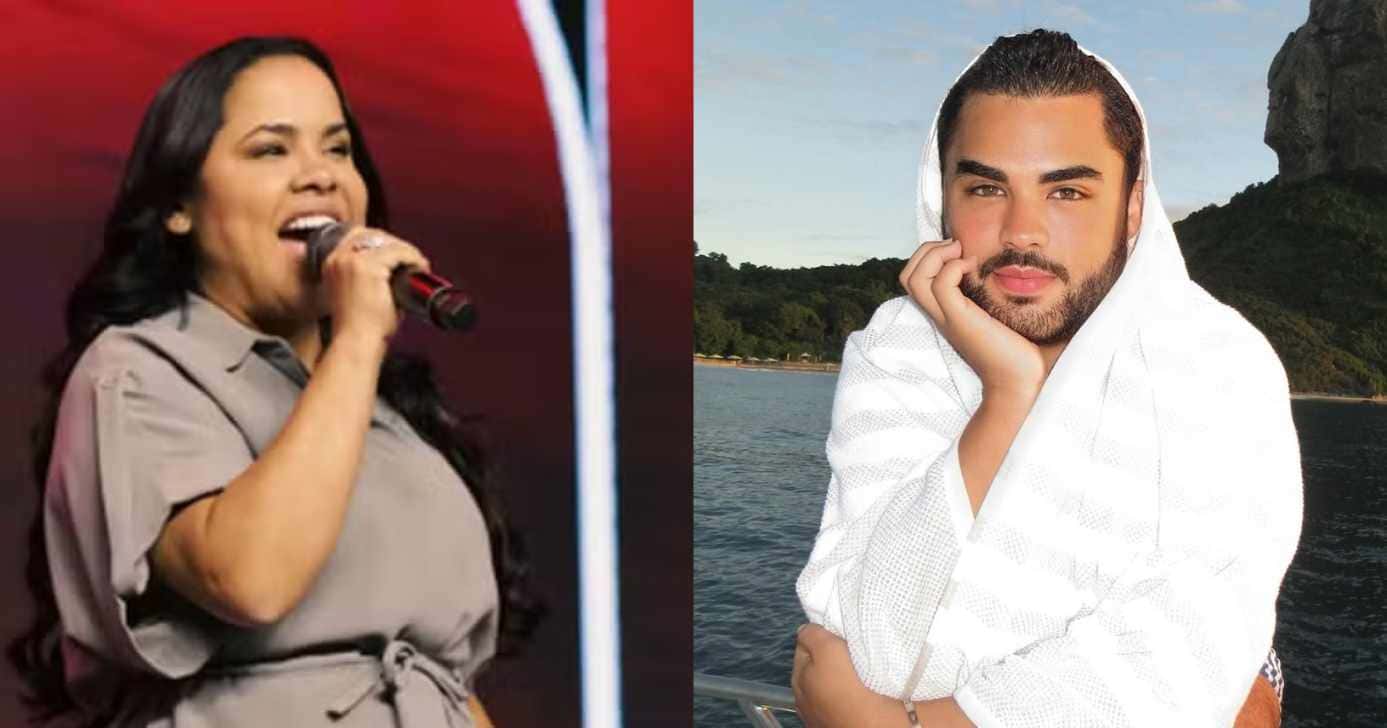 Cassiane e Lucas Guedez (Fotos: Reproduções / Instagram)