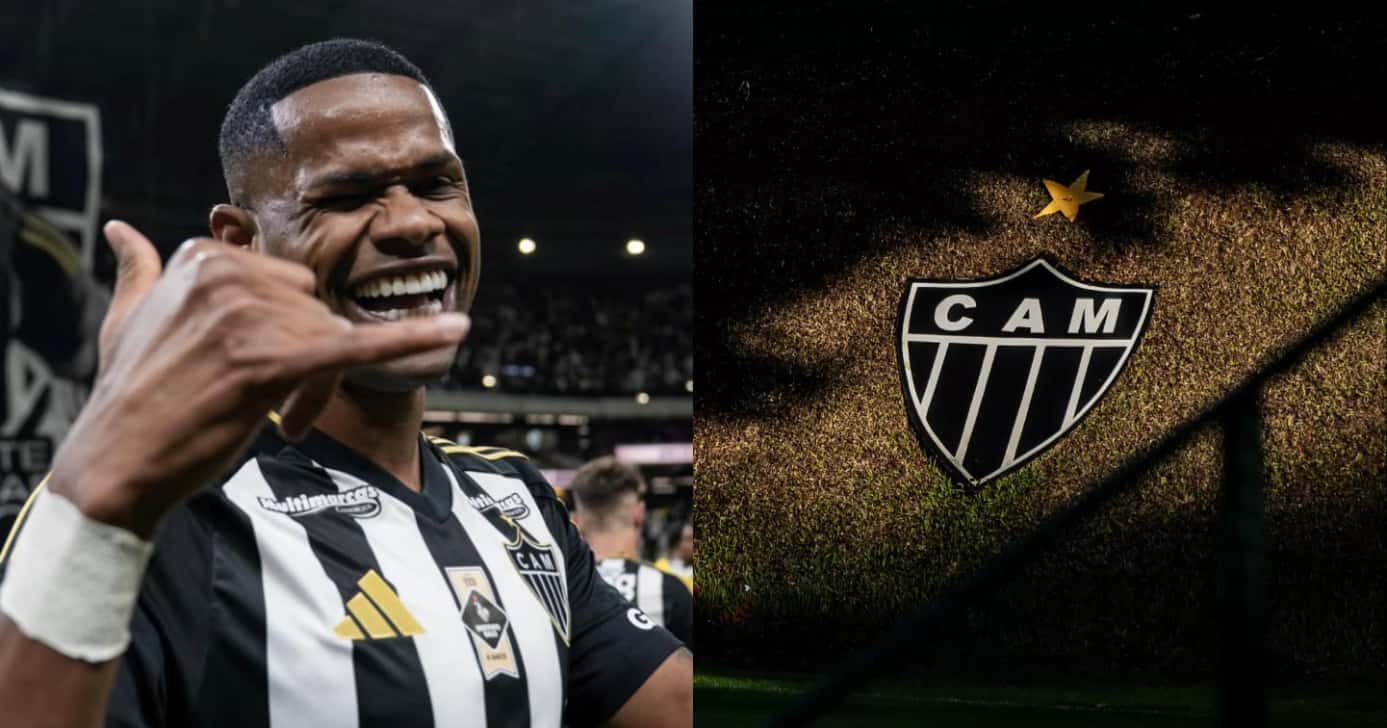Júnior Santos, Atlético-MG (Foto: Reprodução/ Internet)