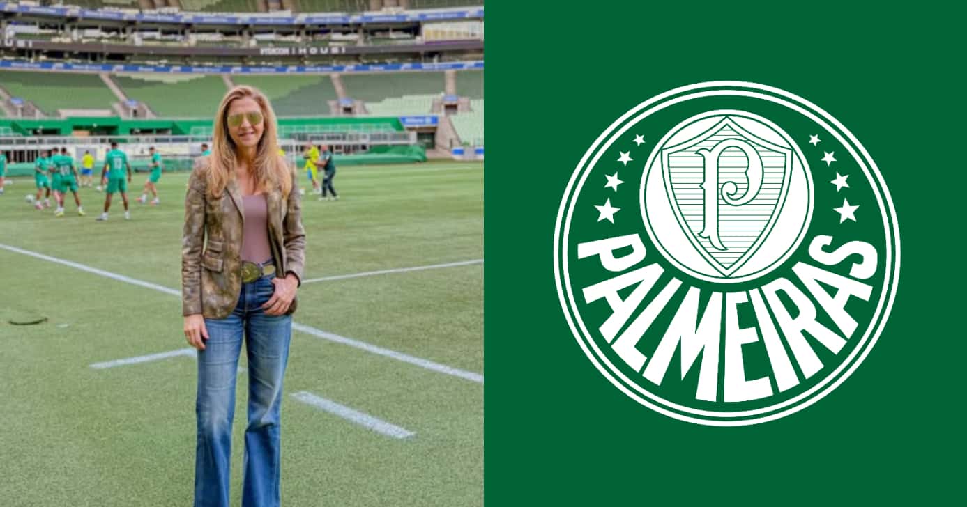 Leila Pereira no Palmeiras (Foto: Instagram)
