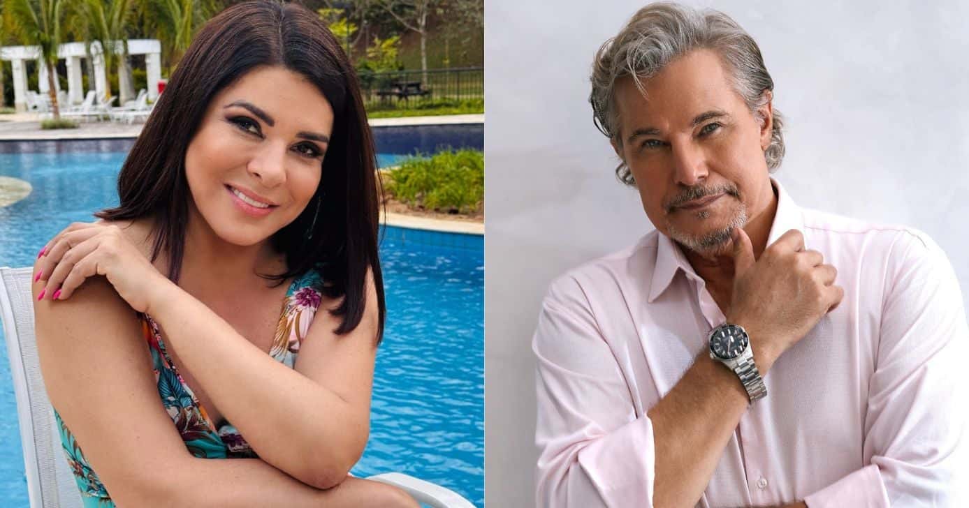Mara Maravilha e Edson Celulari (Fotos: Reproduções / Instagram)