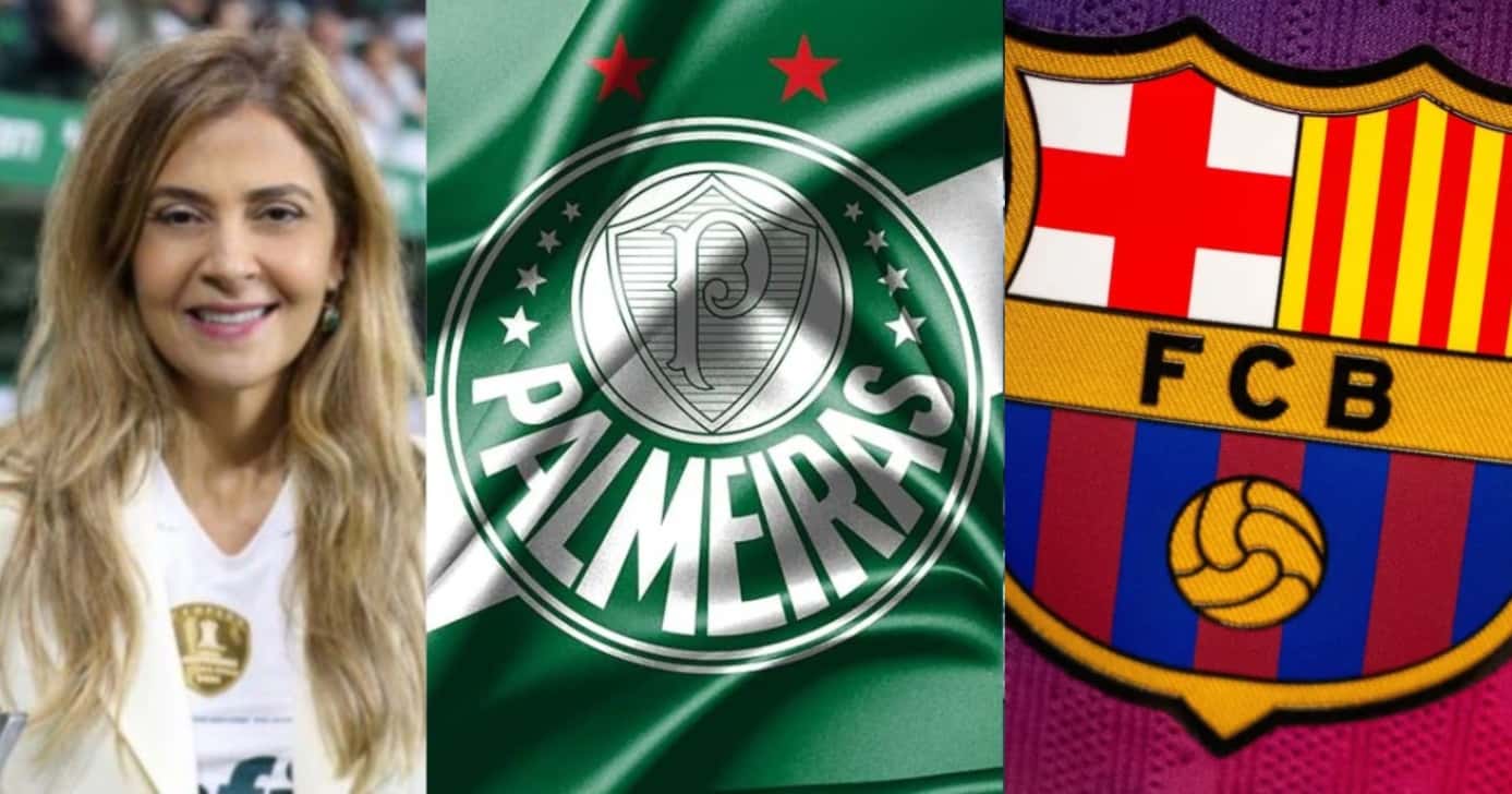 Leila Pereira tem veredito de adeus de xerifão da zaga no Palmeiras - Foo: Montagem