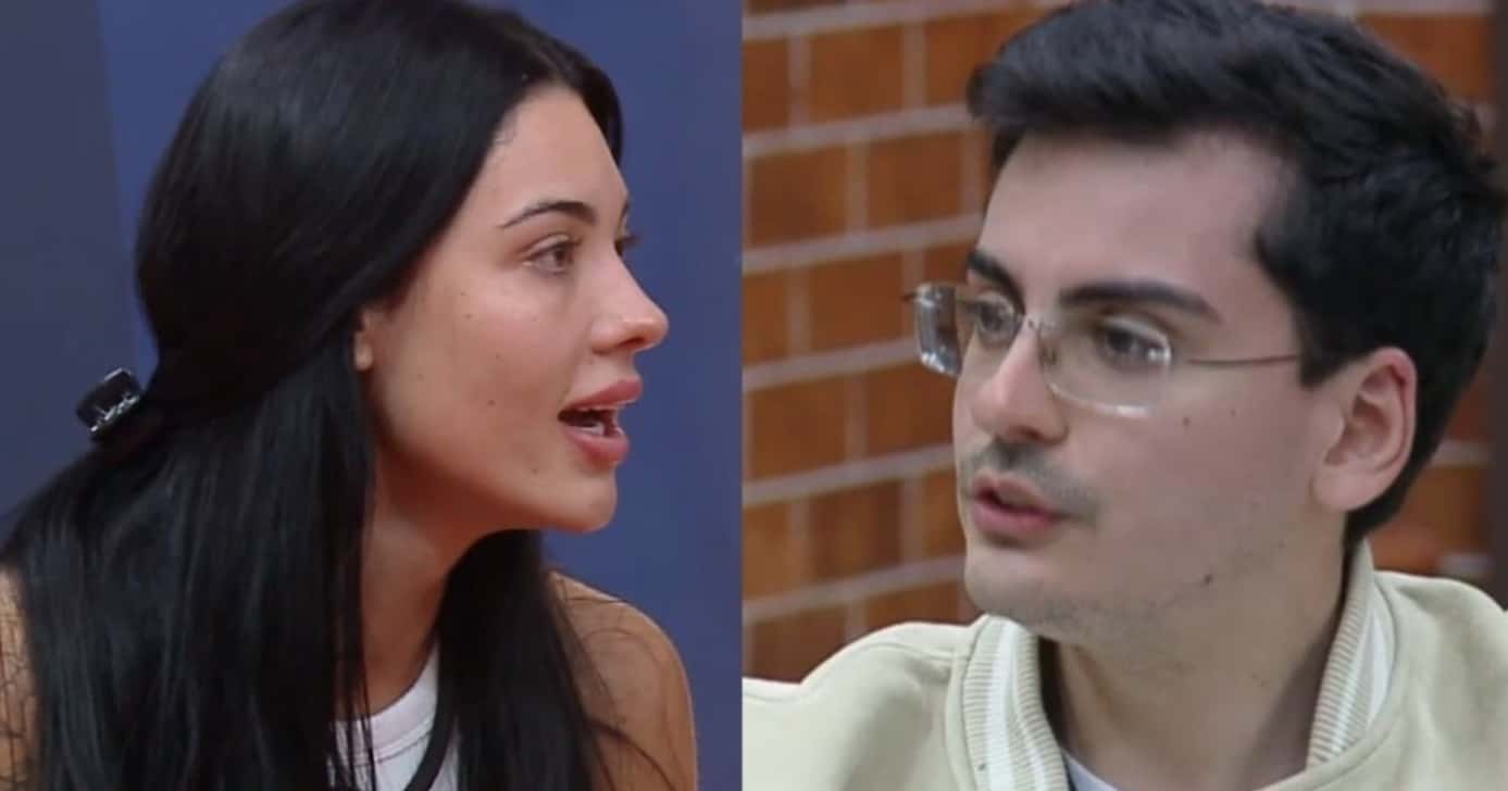 Dudu Camargo e a namorada de Belo em A Fazenda (Foto: Reprodução/ Internet)