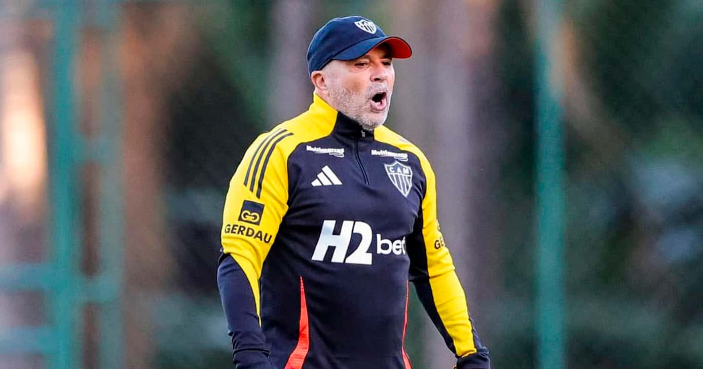 Sampaoli no Atlético-MG (Reprodução: Instagram)