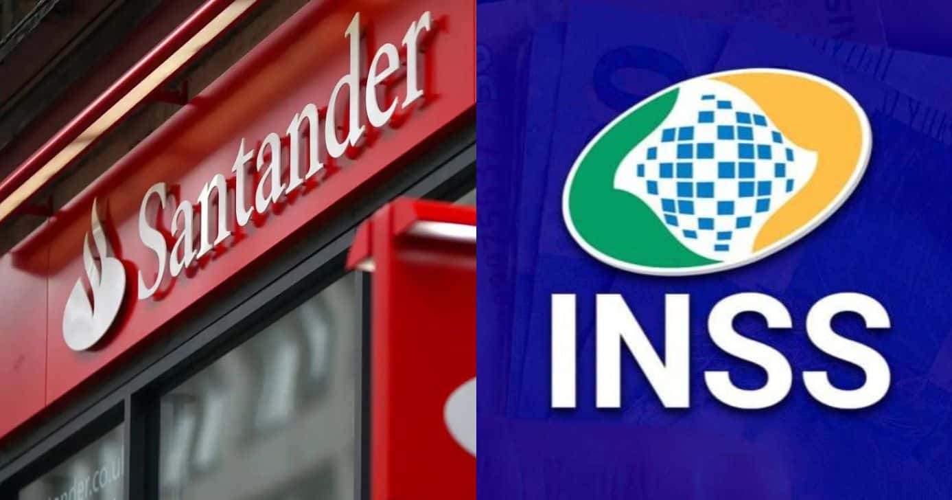 INSS - Santander - Foto: Montagem
