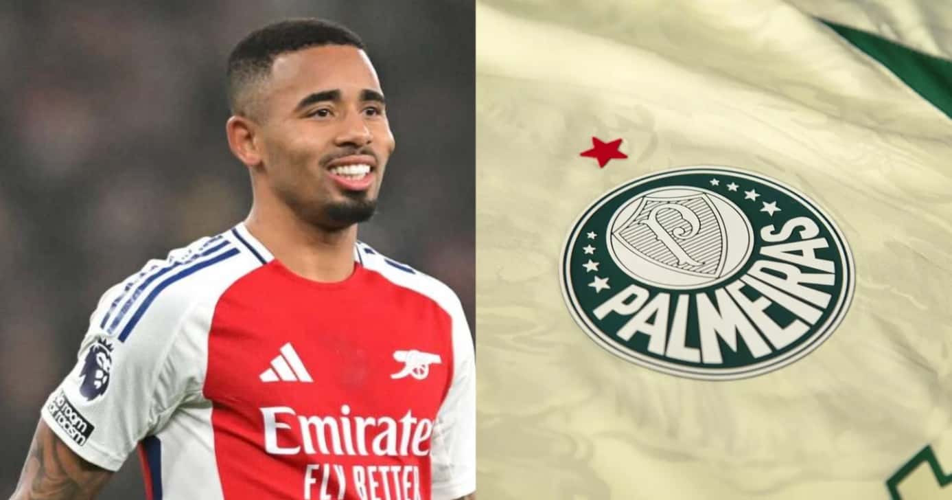 Gabriel Jesus tem retorno armado no Palmeiras - Montagem/TV FOCO