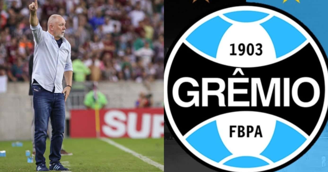 Demissão de Mano Menezes é definida no Grêmio e novo técnico é nomeado - Montagem/TV FOCO