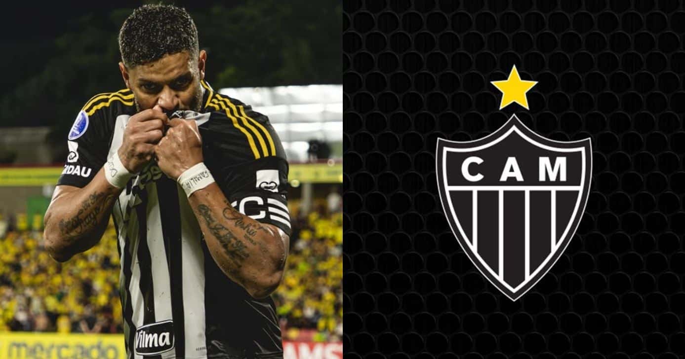 Hulk tem desfecho definido no Atlético-MG após um ano sem gol - Montagem/TV FOCO