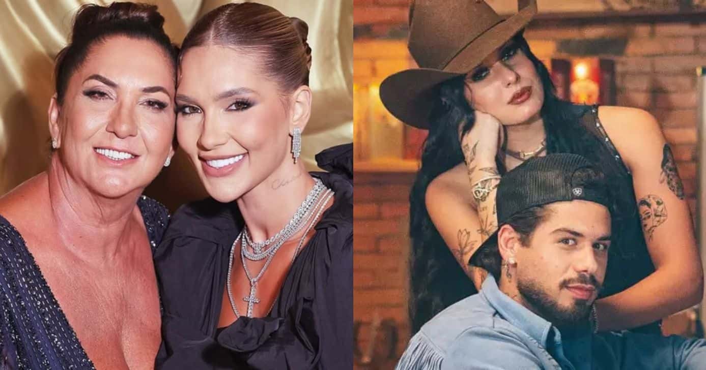 Mãe de Virginia Fonseca toma atitude após Zé Felipe e Ana Castela surgirem juntos - Foto: Montagem